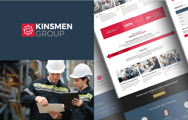 Kinsmen Group digital transformation strategy project screenshot